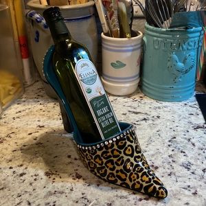 Bottle holder Heel leopard